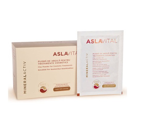 Aslavital Pudra de argila pentru tratamente cosmetice