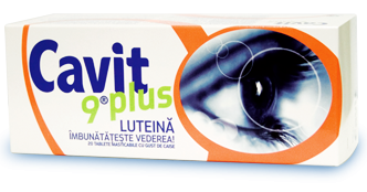 Cavit 9 plus luteina x 20 tablete