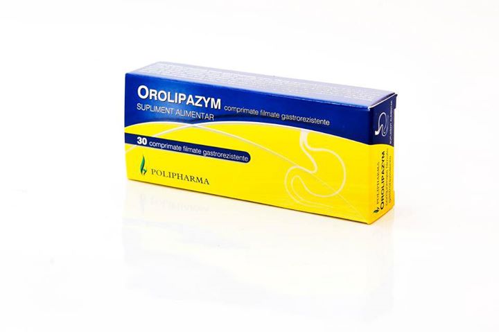 Orolipazym x 30 comprimate