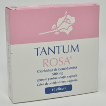 Tantum Rosa granule pentru solutie vaginala