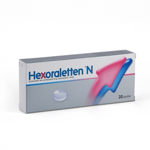 Hexoraletten N x 20 pastile
