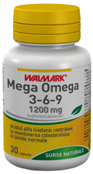 Mega Omega 3-6-9 x 30 capsule