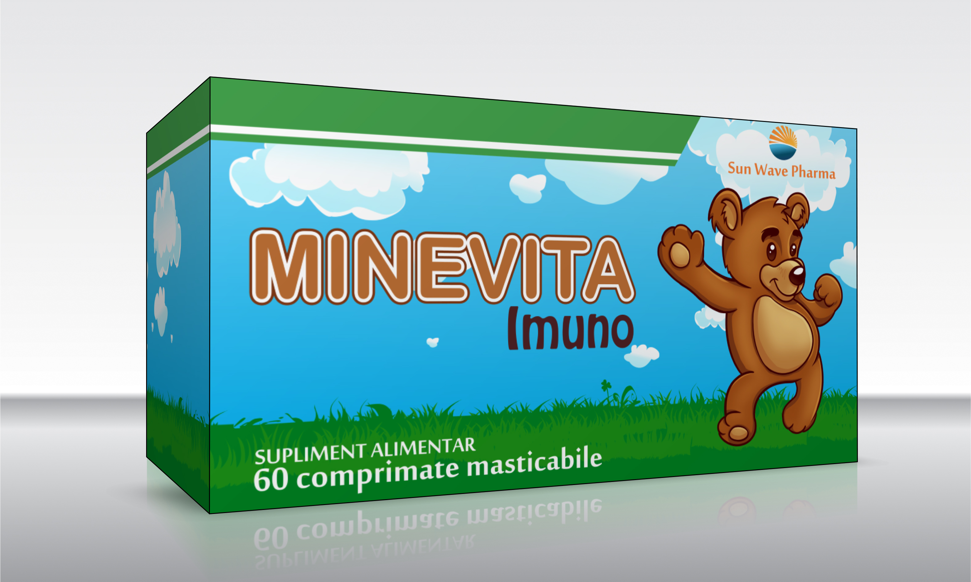Minevita Imuno x 60 comprimate masticabile