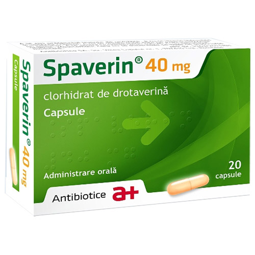 Spaverin 40 mg x 20 capsule