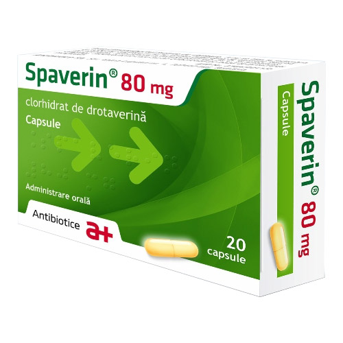 Spaverin 80 mg x 20 capsule