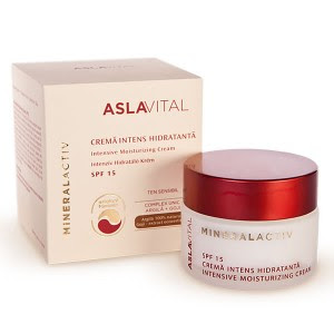 Aslavital Crema intens hidratanta SPF 15 x 50 ml