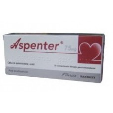 Aspenter 75 mg x 30 comprimate