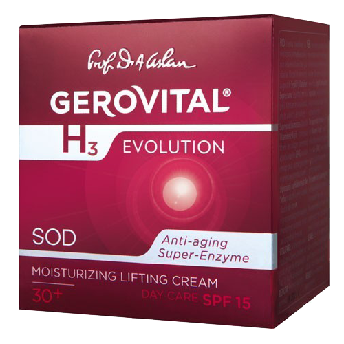 Gerovital H3 Crema hidratanta de zi cu FP 15 x 50 ml