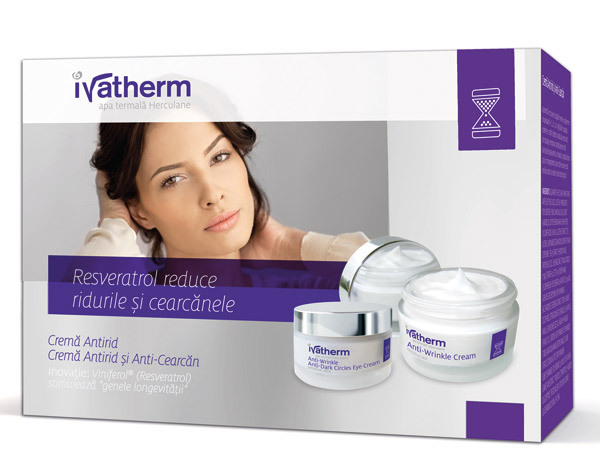 Crema antirid x 50 ml + Crema antirid si anticearcan x 15 ml