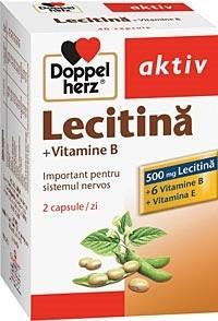 Lecitina + Vitamine B x 40 capsule