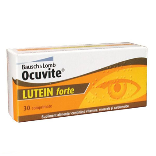 Ocuvite Lutein forte x 30 comprimate