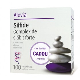 Silfide Complex de slabit forte + Ceai de slabit CADOU