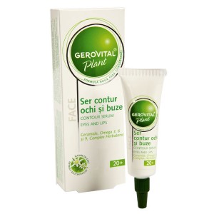 Gerovital Plant Ser contur ochi si buze x 15 ml